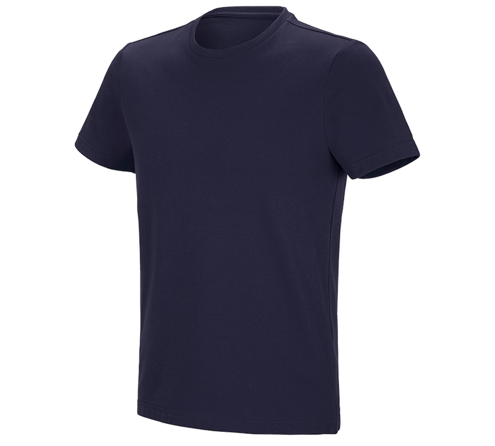 Koszulki | Pulower | Koszule: e.s. Koszulka funkcyjna poly cotton + granatowy
