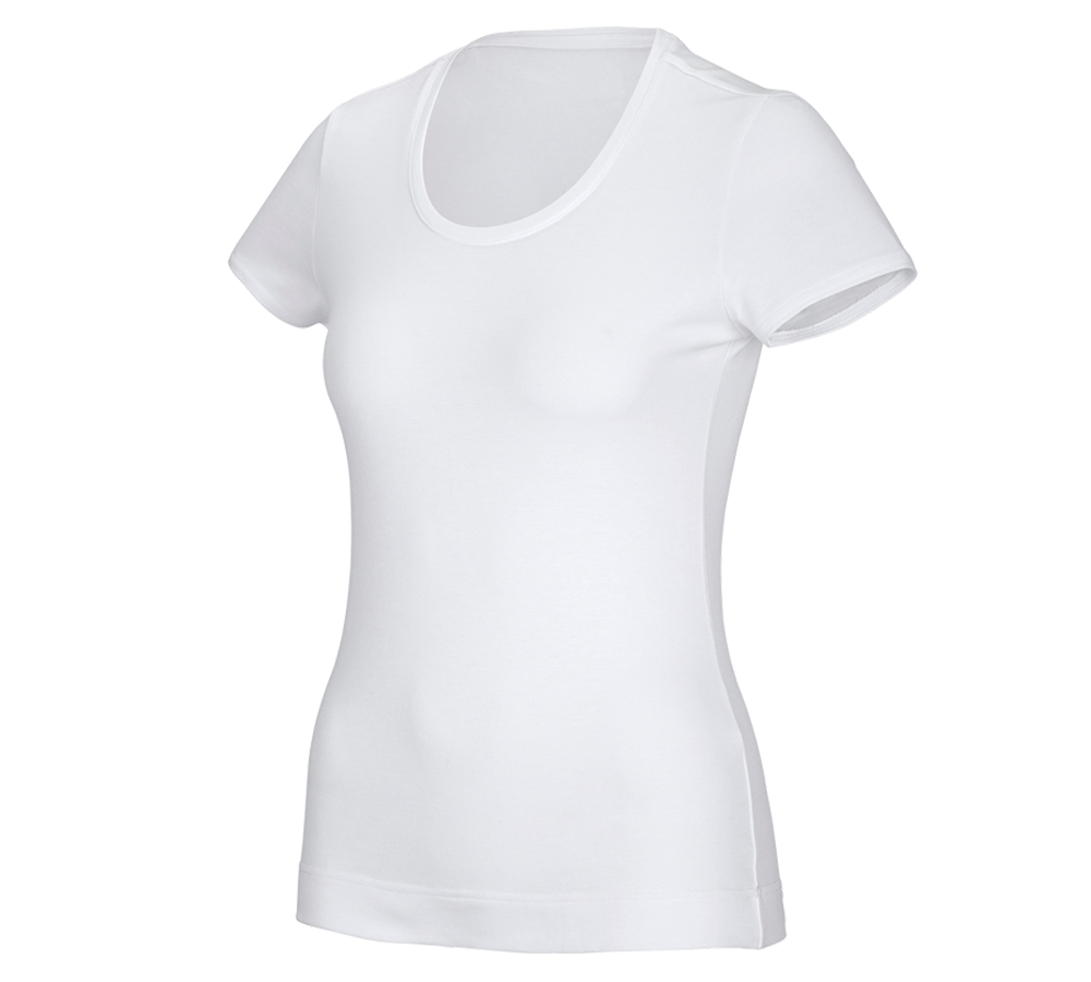 Tematy: e.s. Koszulka funkcyjna poly cotton, damska + biały