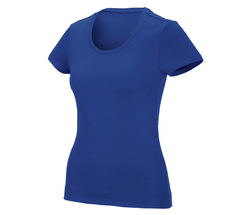 Koszulki | Pulower | Bluzki: e.s. Koszulka funkcyjna poly cotton, damska + chabrowy