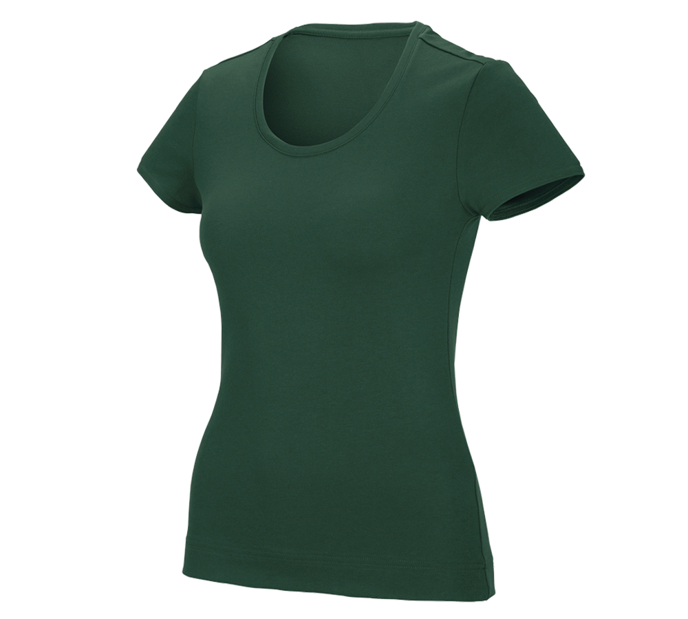 Koszulki | Pulower | Bluzki: e.s. Koszulka funkcyjna poly cotton, damska + zielony