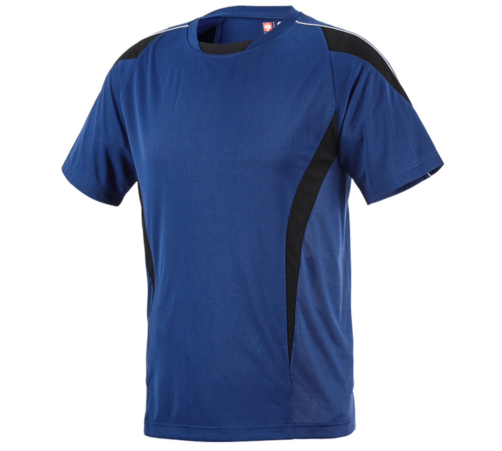 Koszulki | Pulower | Koszule: e.s. Koszulka funkcyjna poly Silverfresh + chabrowy/czarny