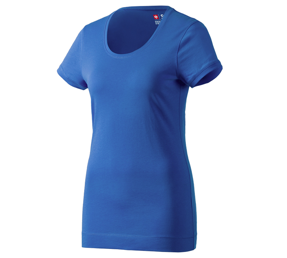 Koszulki | Pulower | Bluzki: e.s. Koszulka długa cotton, damska + niebieski chagall