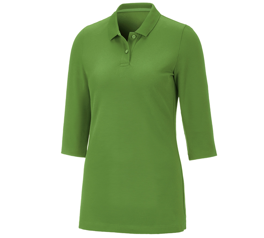 Koszulki | Pulower | Bluzki: e.s. Kosz. polo z piki ręk.3/4 cotton stretch,da. + zielony morski