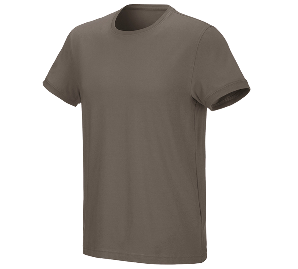 Koszulki | Pulower | Koszule: e.s. Koszulka cotton stretch + kamienny