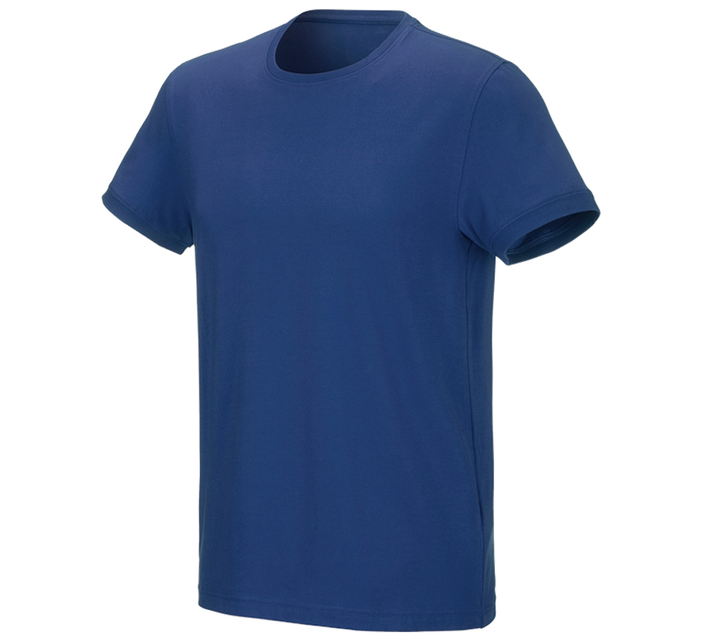 Ciesla / Stolarz: e.s. Koszulka cotton stretch + błękit alkaliczny