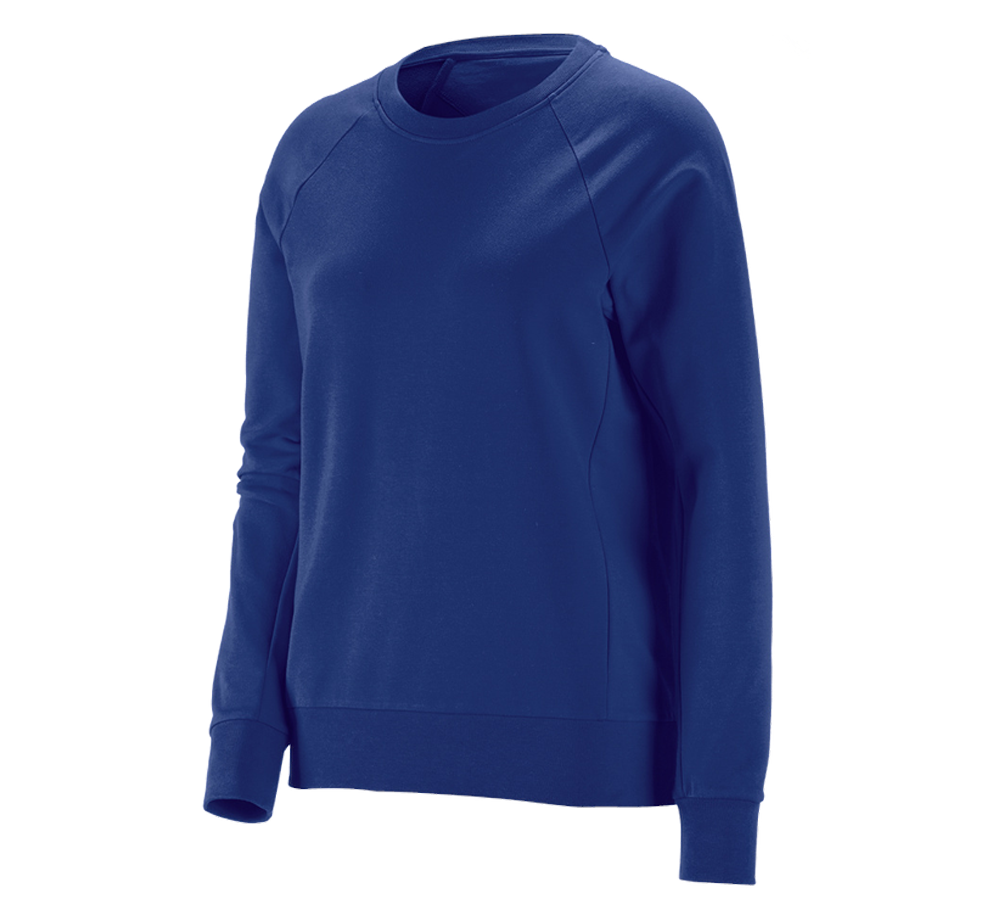 Koszulki | Pulower | Bluzki: e.s. Bluza cotton stretch, damska + chabrowy