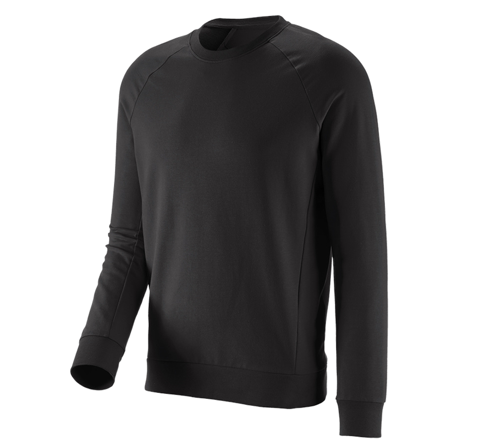 Koszulki | Pulower | Koszule: e.s. Bluza cotton stretch + czarny