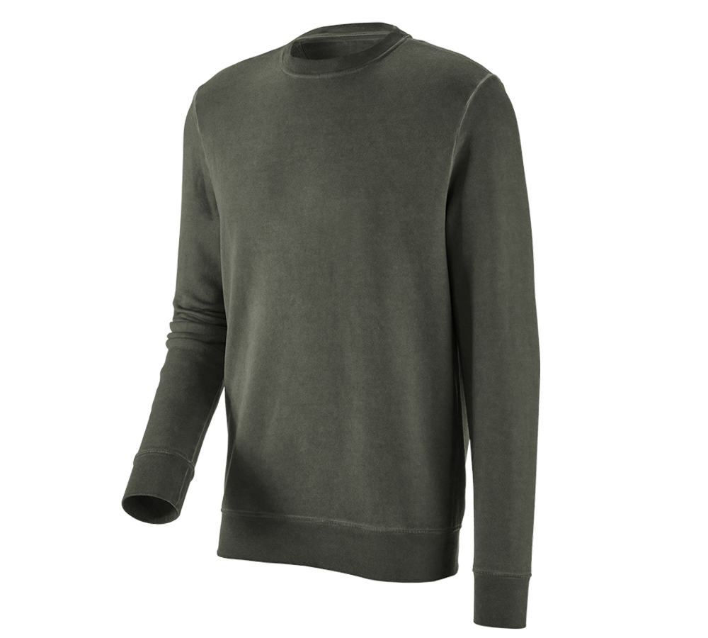 Koszulki | Pulower | Koszule: e.s. Bluza vintage poly cotton + zielony kamuflażowy vintage