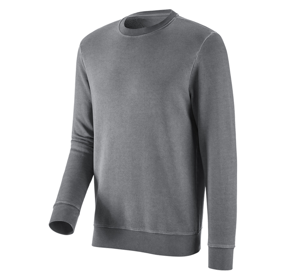 Koszulki | Pulower | Koszule: e.s. Bluza vintage poly cotton + cementowy vintage