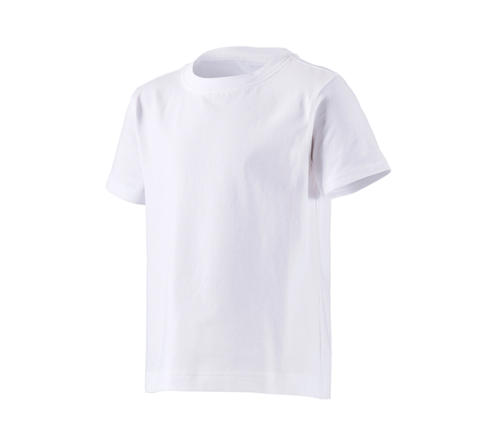 Koszulki | Pulower | Bluzki: e.s. Koszulka cotton stretch, dziecięca + biały
