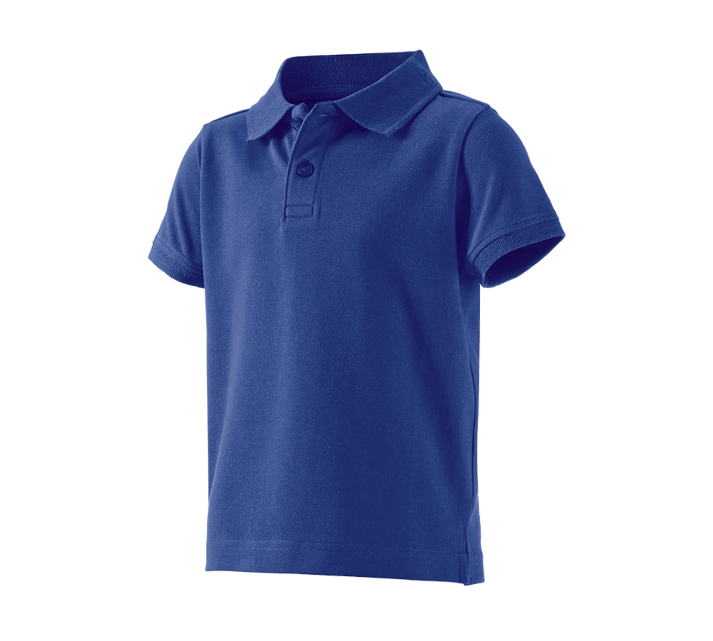 Koszulki | Pulower | Bluzki: e.s. Koszulka polo cotton stretch, dziecięca + chabrowy