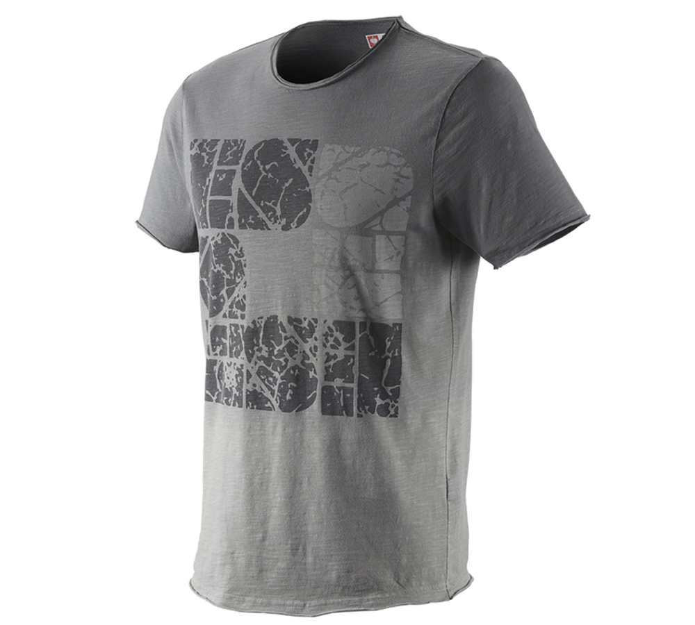 Koszulki | Pulower | Koszule: e.s. Koszulka denim workwear + granitowy vintage