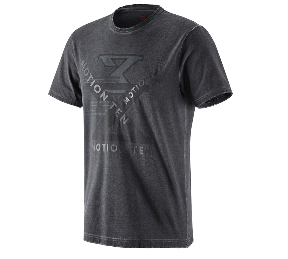 Koszulki | Pulower | Koszule: Koszulka e.s.motion ten + czerń żelazowa vintage