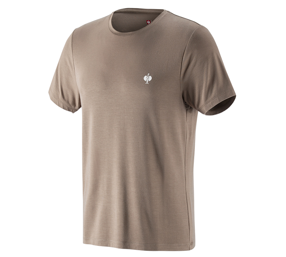 Koszulki | Pulower | Koszule: Koszulka Modal e.s. ventura vintage + brązowy umbra