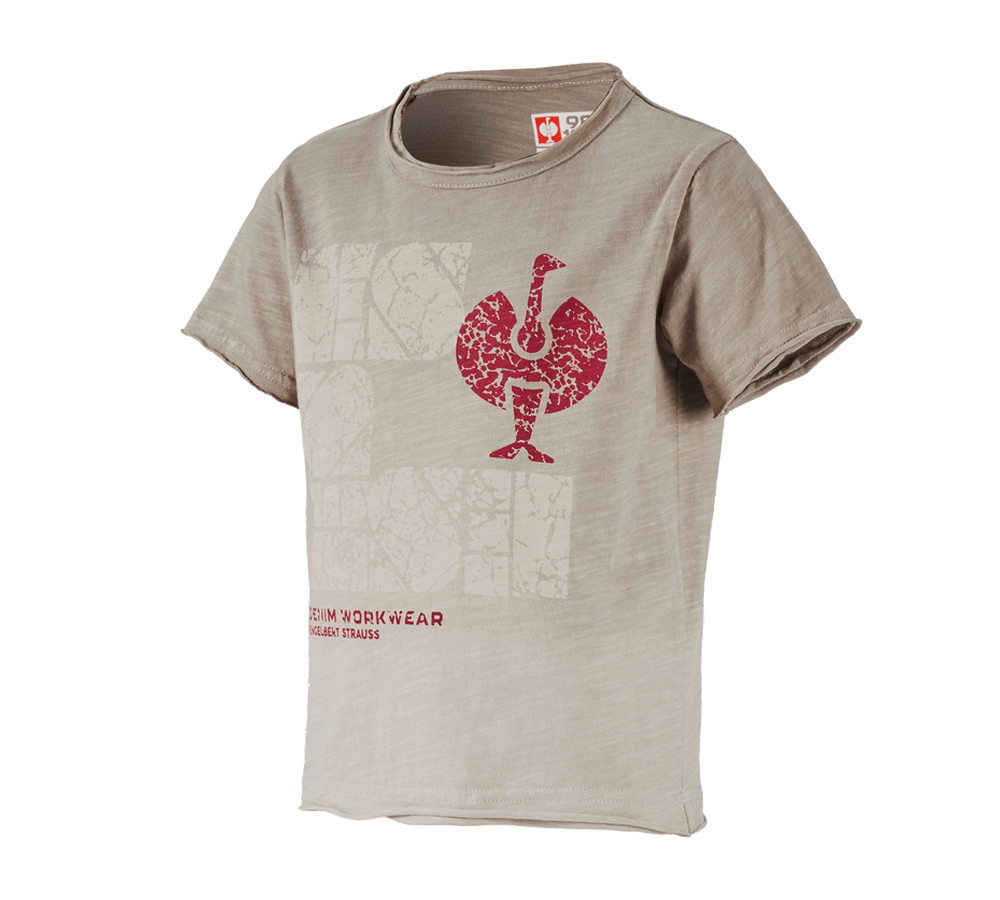 Koszulki | Pulower | Bluzki: e.s. Koszulka denim workwear, dziecięca + taupe vintage