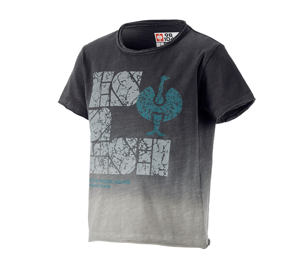 Koszulki | Pulower | Bluzki: e.s. Koszulka denim workwear, dziecięca + czerń żelazowa vintage