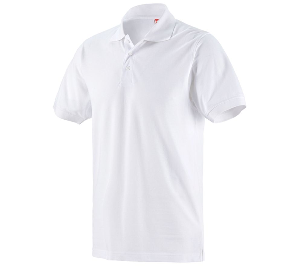 Koszulki | Pulower | Koszule: Koszulka polo z piki e.s.industry + biały