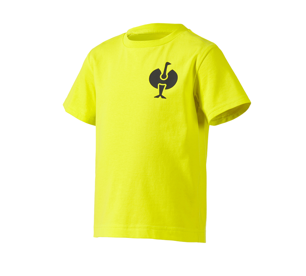 Koszulki | Pulower | Bluzki: Koszulka e.s.trail, dziecięca + żółty acid/czarny