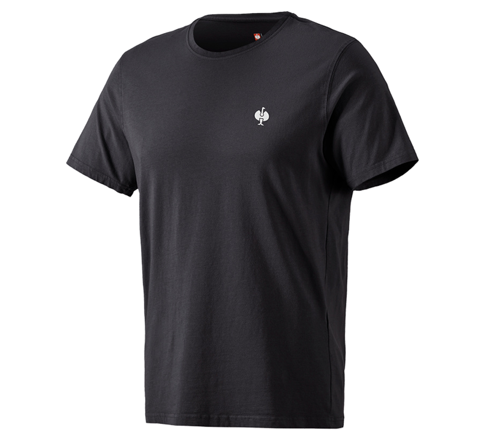 Koszulki | Pulower | Koszule: Koszulka e.s.motion ten pure + czerń żelazowa vintage