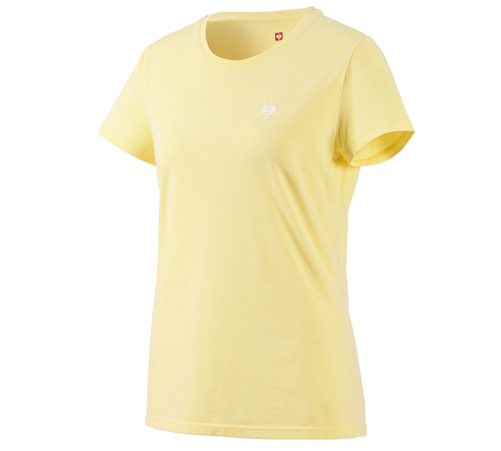Koszulki | Pulower | Bluzki: Koszulka e.s.motion ten pure, damska + jasnożółty vintage