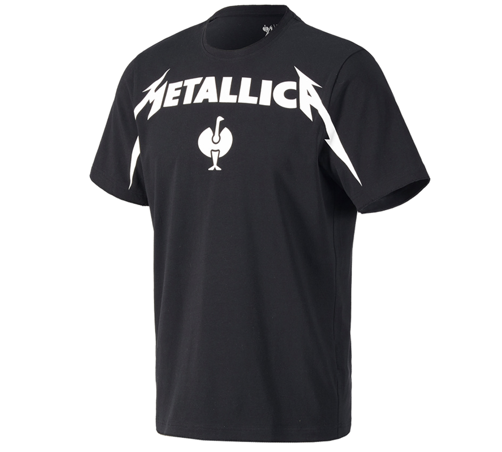 Współpraca: Metallica cotton tee + czarny