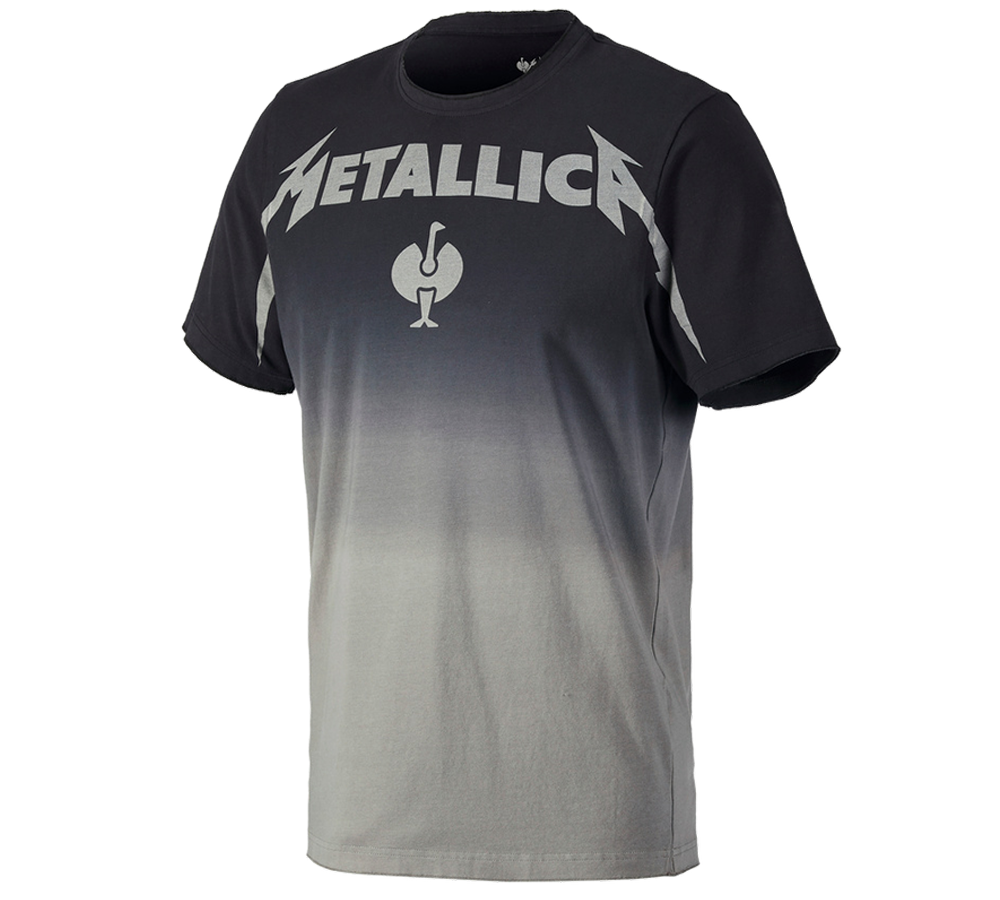 Tematy: Metallica cotton tee + czarny/granitowy