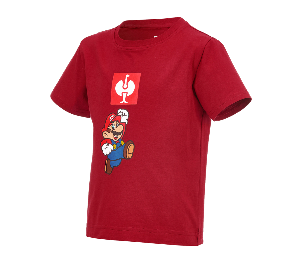 Współpraca: Super Mario Koszulka, dziecięca + ognistoczerwony