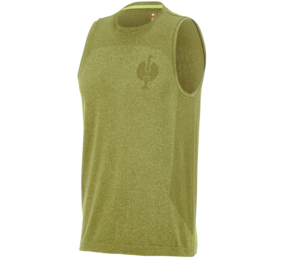 Koszulki | Pulower | Koszule: Koszulka sportowa seamless e.s.trail + zielony jałowcowy melanżowy