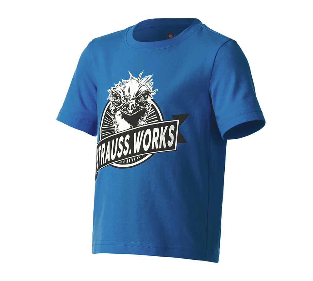Koszulki | Pulower | Bluzki: e.s. Koszulka strauss works, dziecięca + niebieski chagall