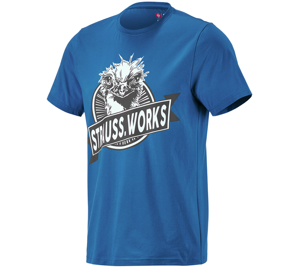 Koszulki | Pulower | Koszule: e.s. Koszulka strauss works + niebieski chagall