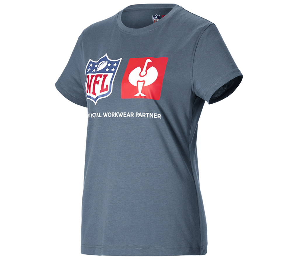 Odzież: NFL T-Shirt cotton, ladies + niebieski tlenkowy