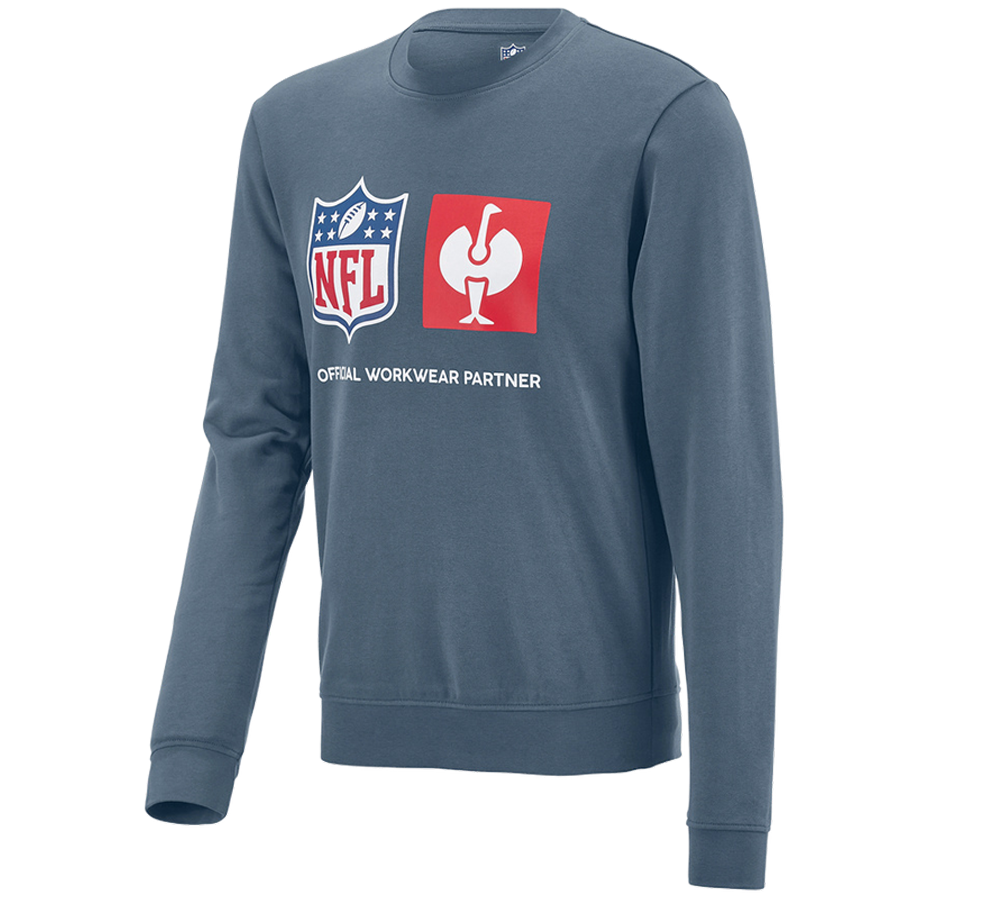 Współpraca: NFL Sweatshirt cotton + niebieski tlenkowy