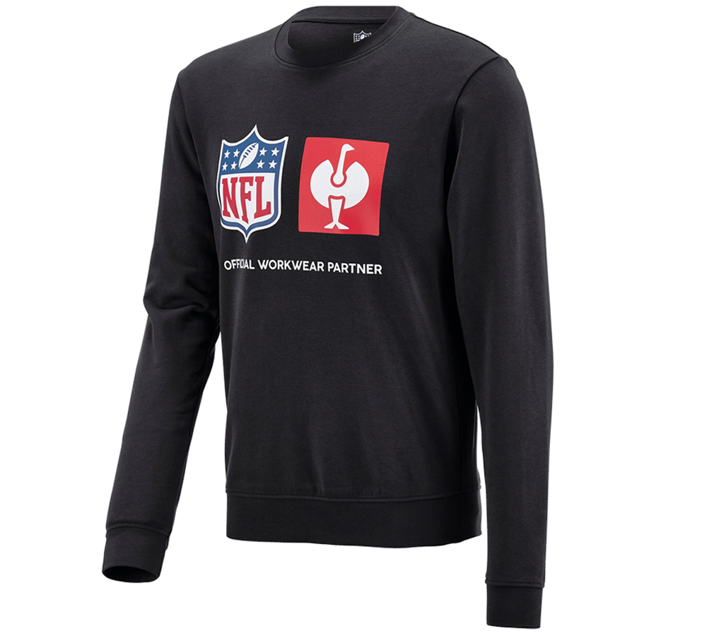 Współpraca: NFL Sweatshirt cotton + czarny