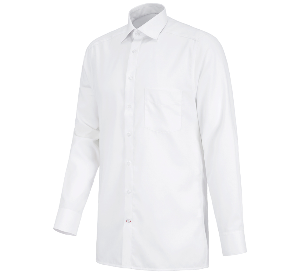Koszulki | Pulower | Koszule: Koszula biznesowa e.s.comfort, długi rękaw + biały