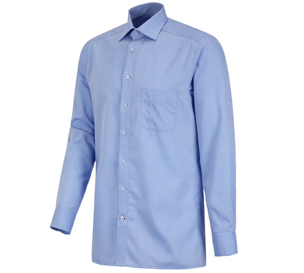 Tematy: Koszula biznesowa e.s.comfort, długi rękaw + jasnoniebieski melanżowy
