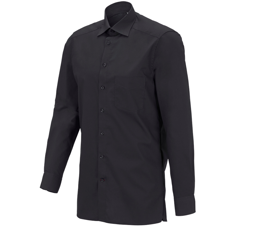 Koszulki | Pulower | Koszule: e.s. Koszula kelnerska długi rękaw + czarny