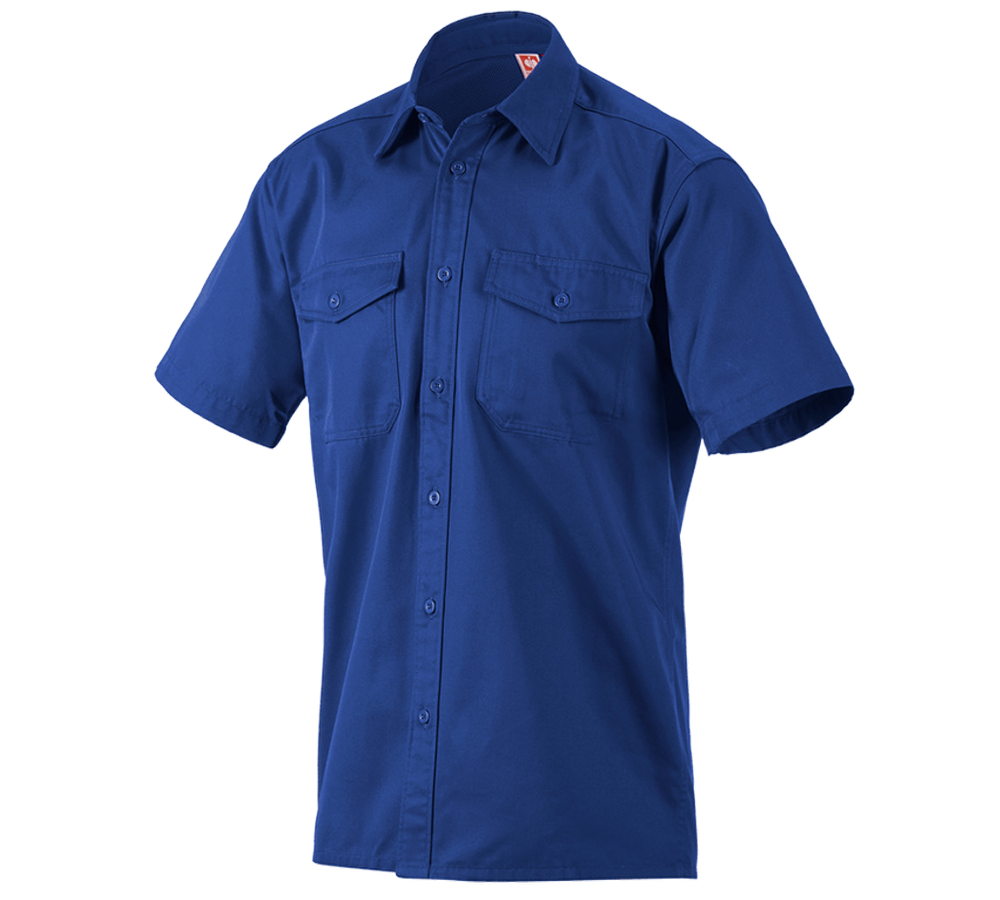 Koszulki | Pulower | Koszule: Koszule robocze e.s.classic, krótki rękaw + chabrowy