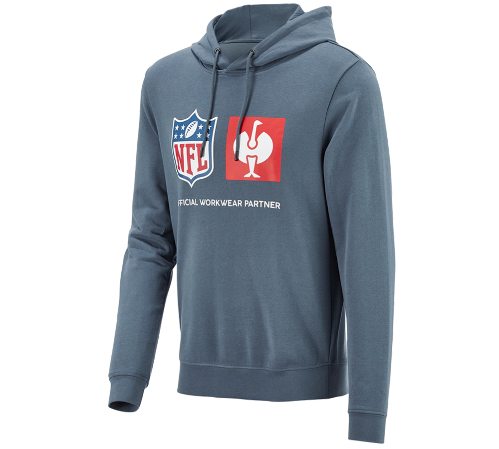 Współpraca: NFL Hoodie cotton + niebieski tlenkowy