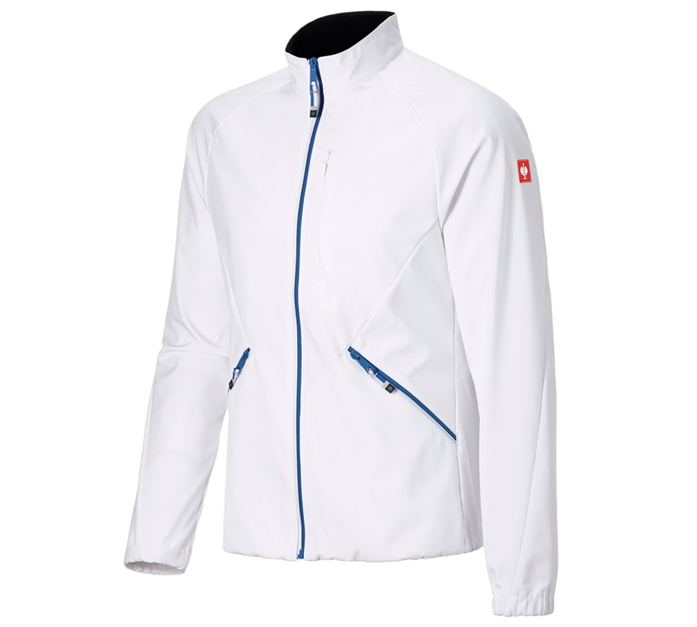 Tematy: Kurtka softshell e.s.ambition + biały/niebieski chagall