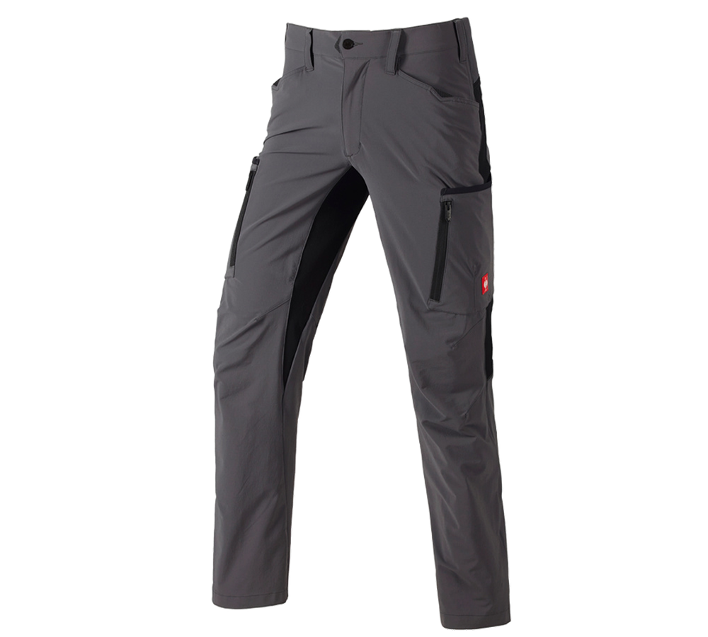 Ciesla / Stolarz: Spodnie typu cargo e.s.vision stretch, męskie + antracytowy