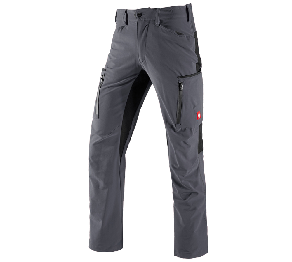 Spodnie robocze: Spodnie typu cargo e.s.vision stretch, męskie + szary/czarny