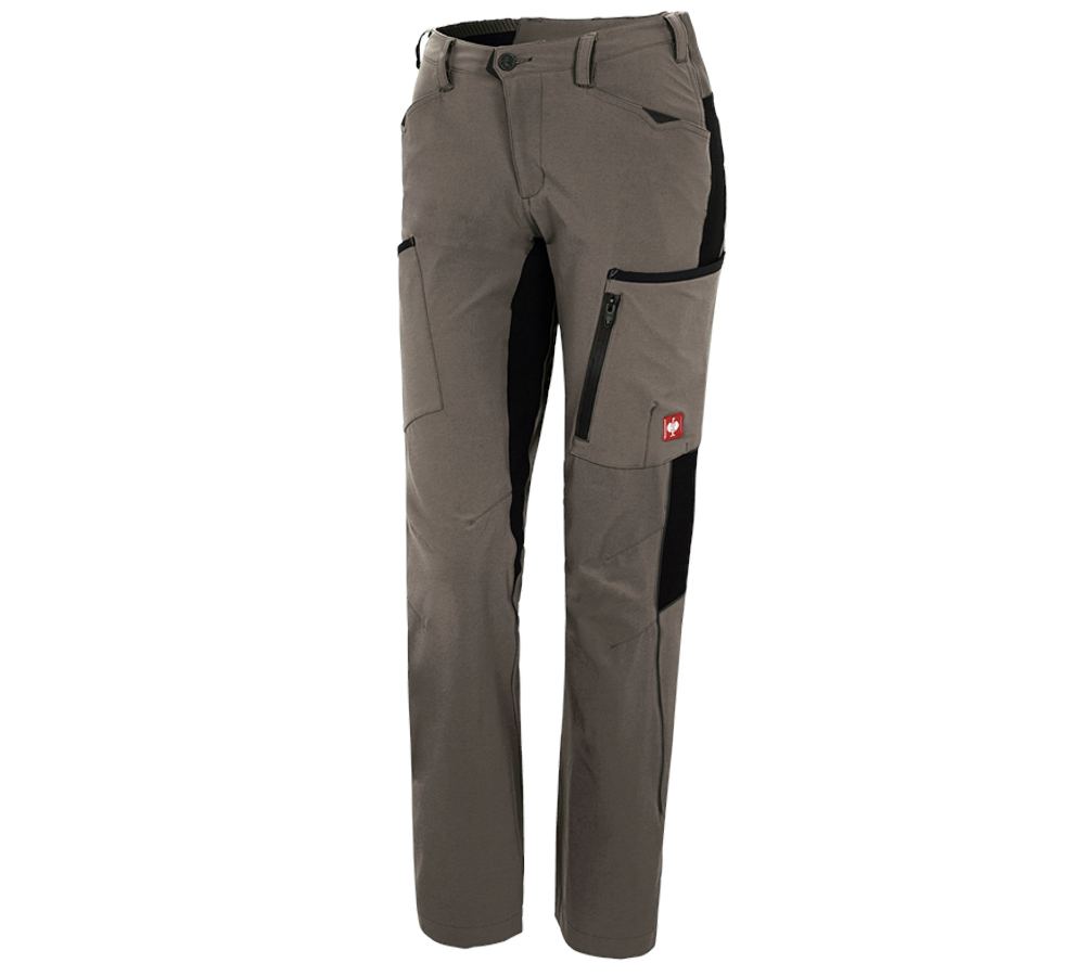 Spodnie robocze: Spodnie typu cargo e.s.vision stretch, damskie + kamienny/czarny