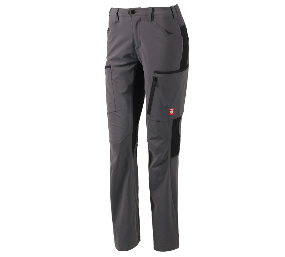 Spodnie robocze: Spodnie typu cargo e.s.vision stretch, damskie + antracytowy