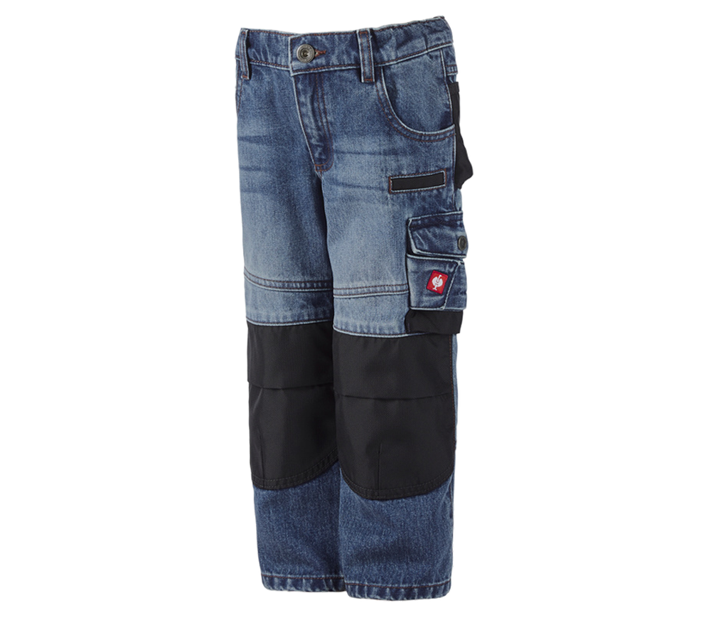 Spodnie: Jeansy e.s.motion denim, dziecięce + stonewashed