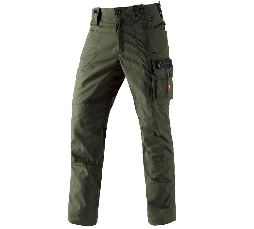 Spodnie robocze: e.s. Spodnie do pasa cotton touch + tymiankowy
