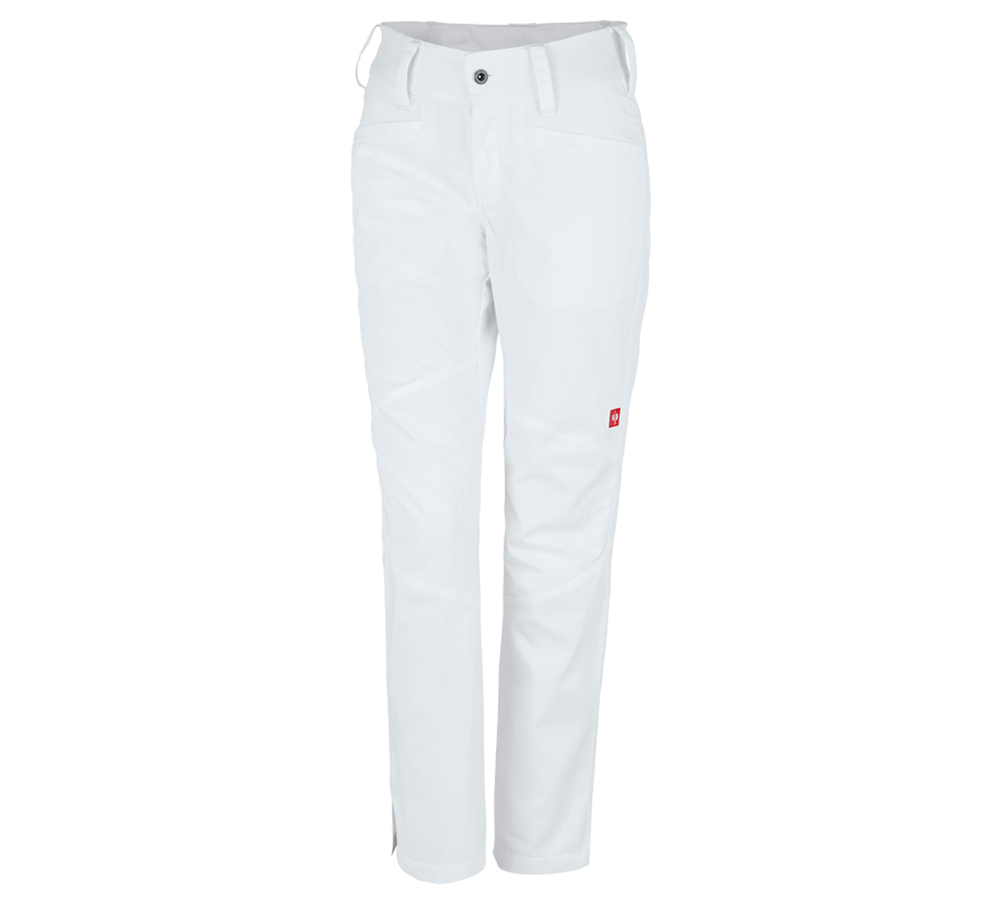 Spodnie robocze: e.s. Spodnie robocze base, damskie + biały