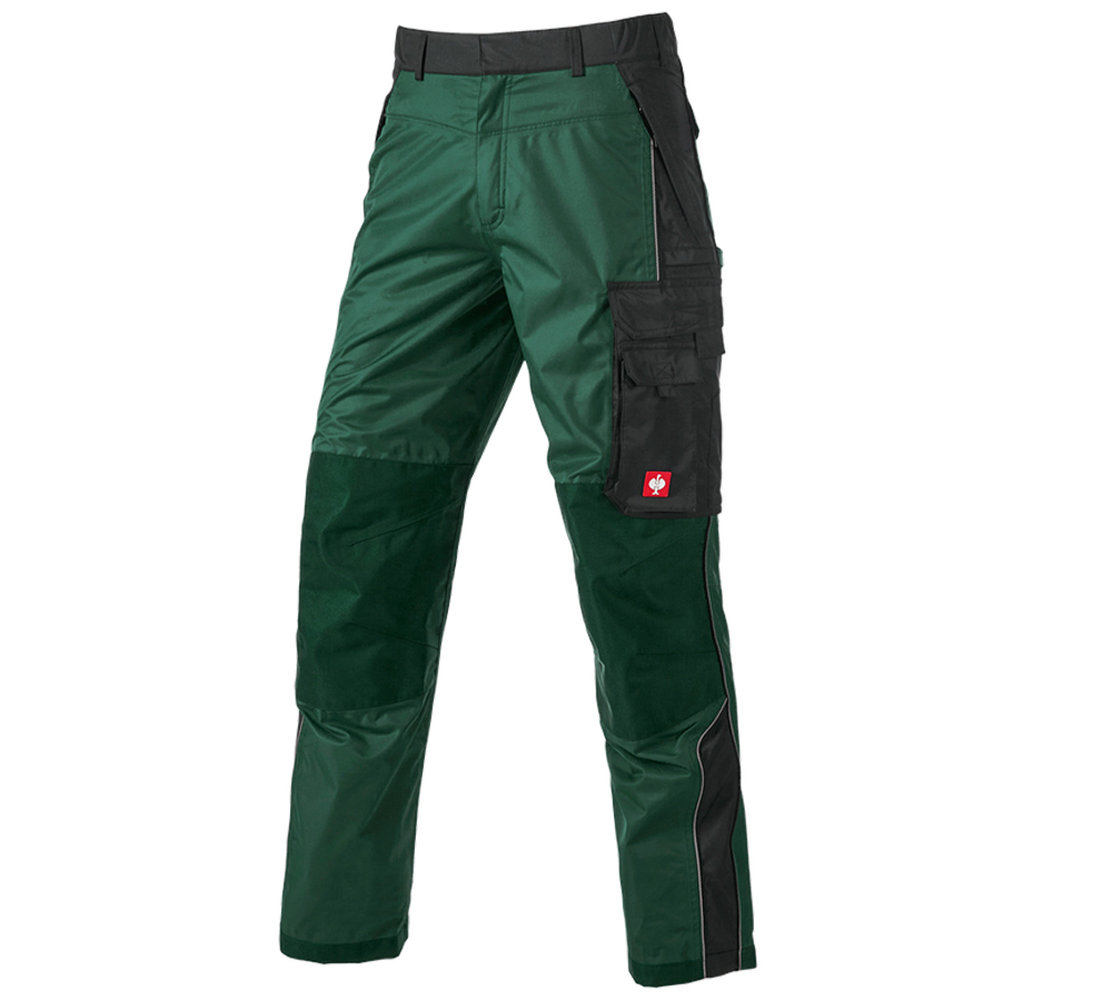 Spodnie robocze: Spodnie do pasa funkcyjne e.s.prestige + zielony/czarny