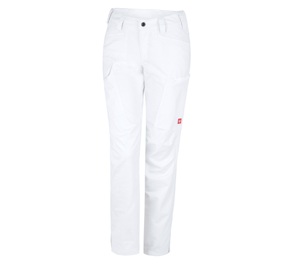 Spodnie robocze: e.s. Spodnie robocze pocket, damskie + biały