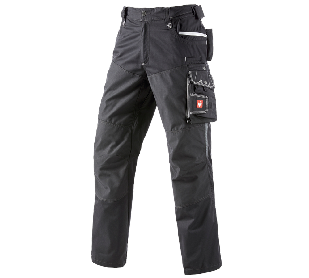 Spodnie robocze: Spodnie do pasa e.s.motion letnie + smolisty/grafitowy/cementowy