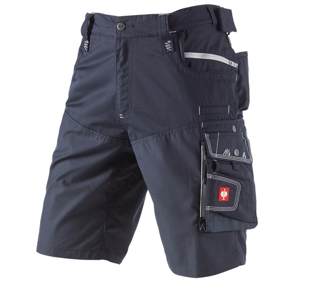 Spodnie robocze: Szorty e.s.motion letnie + szafirowy/cementowy